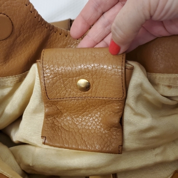 MAXX NEW YORK Pebble Grain Leather Shoulder/Hobo Bag - Picture 7 of 12